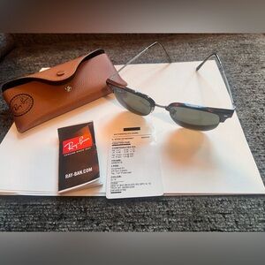 Authentic Ray Ban New Clubmaster prescription sunglasses